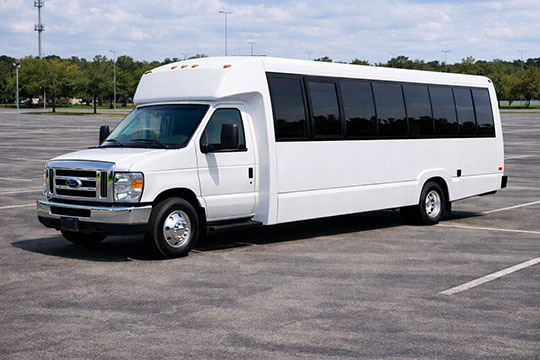 25-passenger minibus available for charter in Beaverton, OR